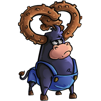 bull+pretzel bull+pretzel